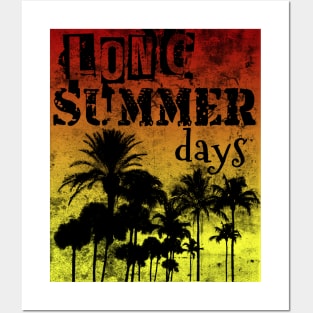 Long summer days Posters and Art